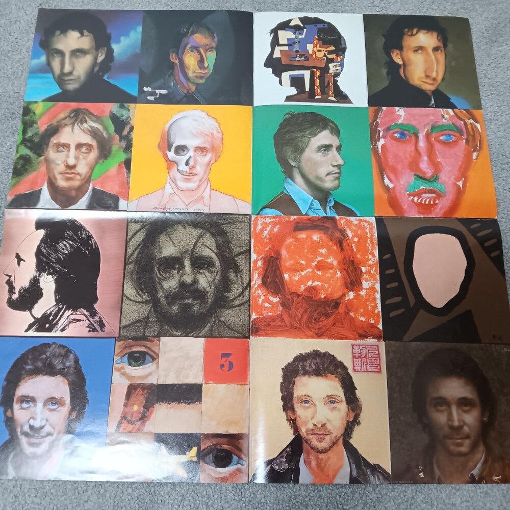 The Who - Face Dancers Poster - 23x23 - Circa 1981